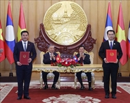 Vietnam, Laos to jointly develop industrial chain
